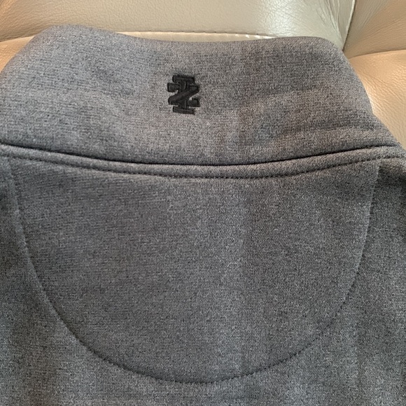 IZOD ~ Men's Advantage Performance Asphalt (Gray) Full Zip Up Vest~Small - Picture 7 of 8